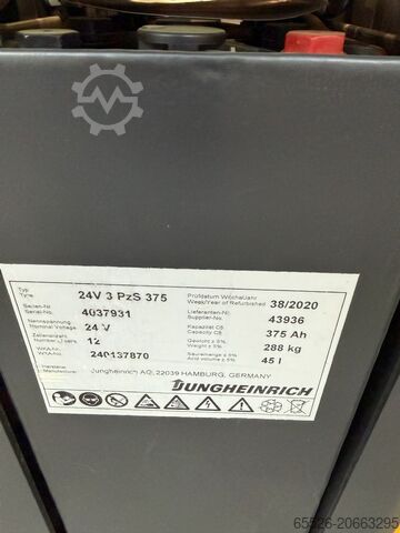 High Lift stacker Jungheinrich EJC 214 Z / 835 Std.