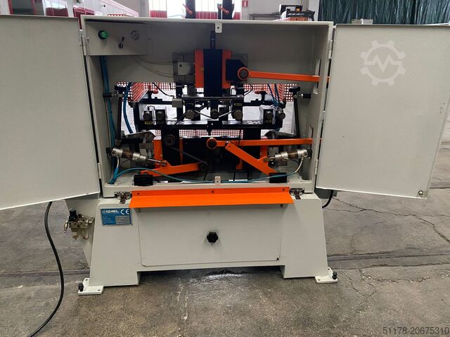 1995 Comec MMO/5-CL+CA Mortasatrice orizzontale a doppia oscillazione, con 7 mandrini Comec MMO/5-CL+CA