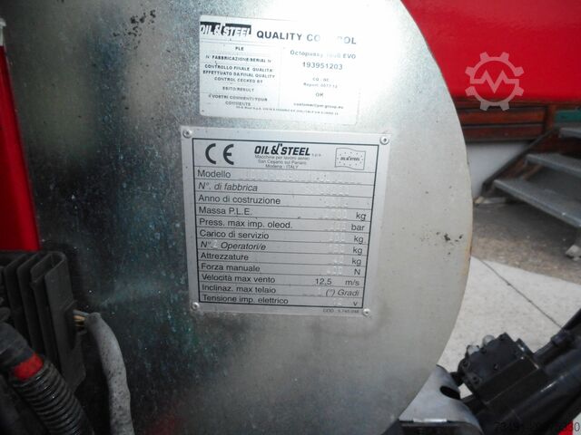 Piattaforma di lavoro cingolata Oil&Steel Octobussy 1800 EVO