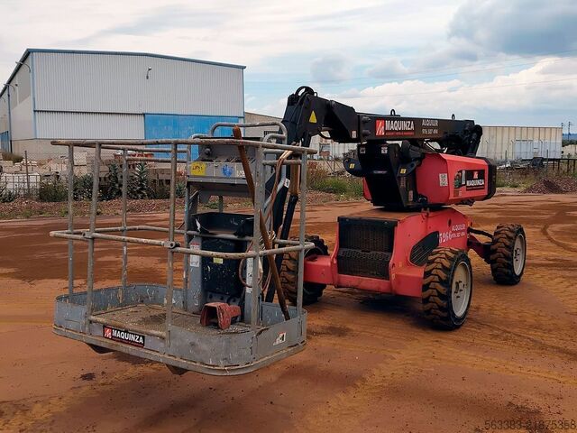 Plataforma de trabalho telescópica articulada Manitou MAN GO 12