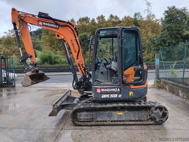 Minigrävare Develon DX50Z-7