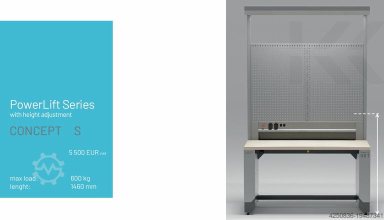 Werkbank KARNATECH PowerLift