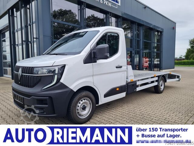 Bestelwagen autodrager Renault Master 35 Autotransporter SEILWINDE AHK PDC TEMPOMAT