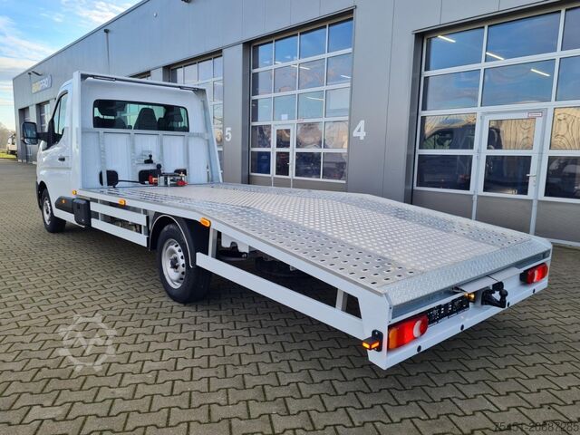 Bestelwagen autodrager Renault Master 35 Autotransporter SEILWINDE AHK PDC TEMPOMAT