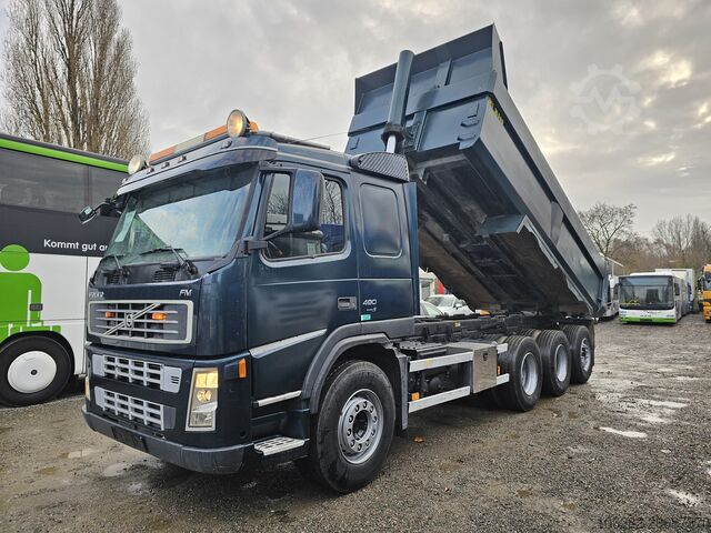 Lastbil med tippflak VOLVO FM-480-37 8x4 Kipper Ad-Blue Lift-Lenk
