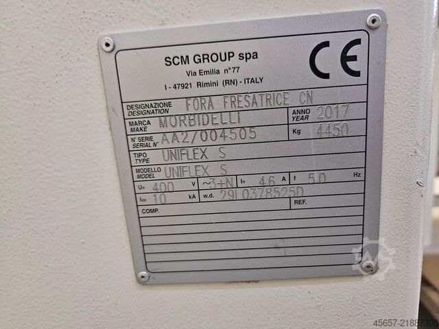Bewerkingscentrum morbid Uniflex S
