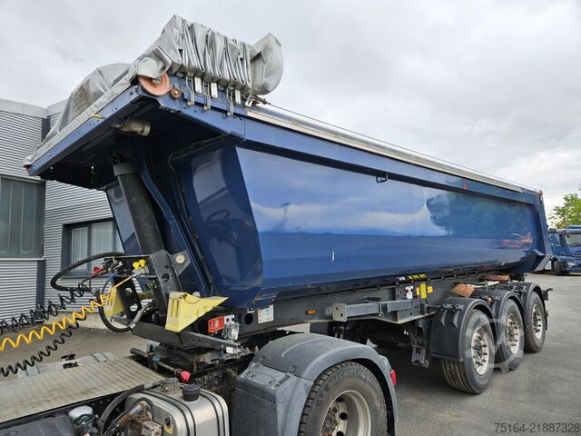 Semi-remorque benne Schmitz Cargobull SKI 24 SL 7.2 Stahlrundmulde