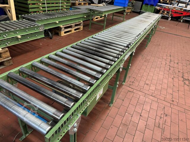 Trasportatore a rulli Rollenbahn/ Rollen/ Förderbahn +Antrieb