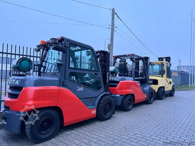 Stivuitor cu 4 roti Hyster H 5.0FT/Positioner+sideshift/ 3662 hours