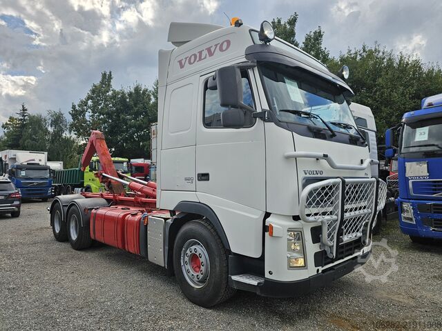φορτηγό γερανός roll-off Volvo FH520 6x4 Multilift SAWO 20T