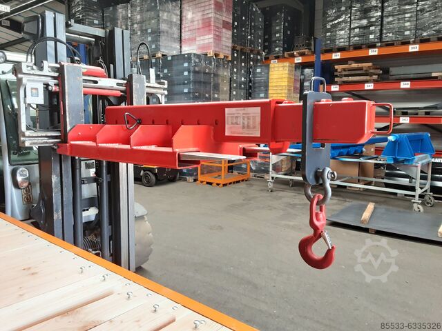Telescopische kraan laden Stapler Center Fritz Gmbh Tele 8000