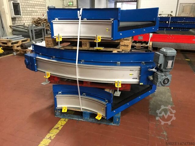 Convoyeur à rouleaux Interroll Gurtband Kurve/ 45 Grad Kurve/Förderband
