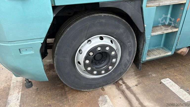 Standard tractor Renault Magnum AE 385 (2 CULASSE / POMPE MANUELLE / GRA...