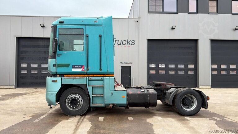 Standard tractor Renault Magnum AE 385 (2 CULASSE / POMPE MANUELLE / GRA...