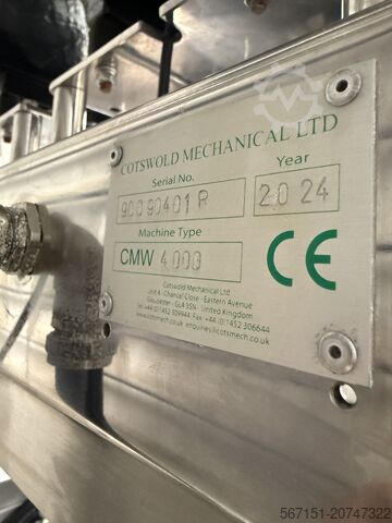 ζυγιστική μηχανή γραμμής διπλής ροής cotsswold mechanical CMW4000