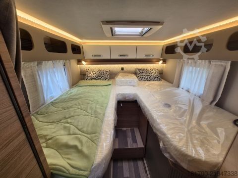 Semi-integrated camper Weinsberg CaraCompact 600 MEG EDITION [PEPPER] *TraumMobil*Automatik*Seitz 7*
