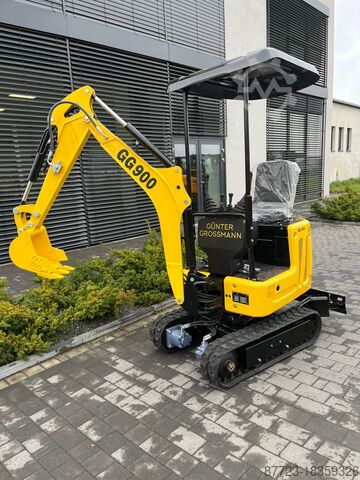 Minigraafmachine Gunter Grossmann Excavator GG900 - Kubota