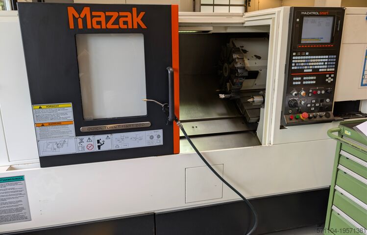 CNC esztergáló-fúró központ MAZAK Quick Turn Smart 200