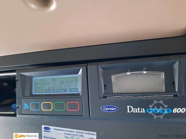 Hűtős teherautó MAN 15.250 TGM Tiefkühlkoffer LBW 2t Trennwand Tür