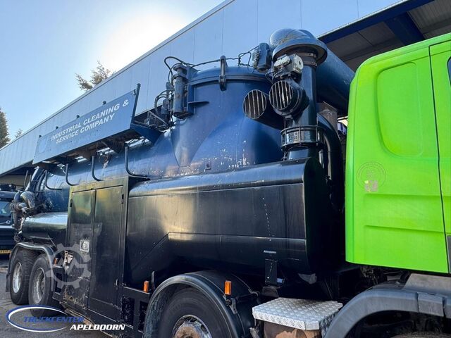 Vehículo de succión Scania P420 Naaktgeboren VP 8000, 8x4 Bladgeveerd, Han...