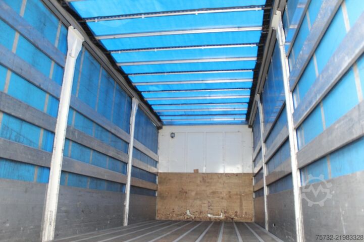Camión plataforma con toldo MAN TGS 18.440 Plane Zug Schlafplatz AHK Retarder