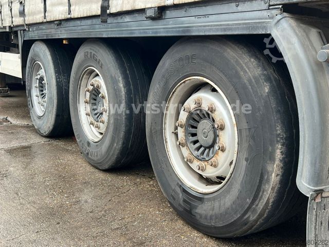 Nyitott ponyvás félpótkocsi KRONE SD Pritsche+Plane Auflieger, Edscha, Coil-Mulde