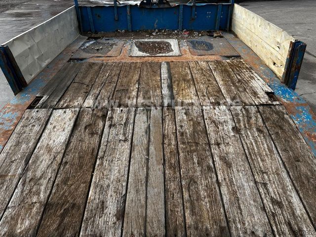 Alacsony rakfelületű félpótkocsi FAYMONVILLE STN-4AUM 4.Achs Tieflader, Ausziehbar,Lenkachse