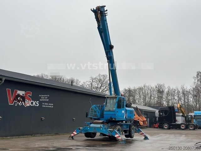 Traktorgrävare SENNEBOGEN S613 M-D Teleskop-Kran Palettengabel