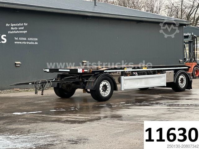 Görgős pótkocsi HÜFFERMANN HAR 18.70 Deichsel Anhänger