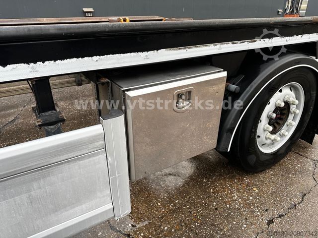 Görgős pótkocsi HÜFFERMANN HAR 18.70 Deichsel Anhänger