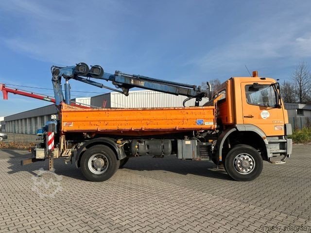 Billenő teherautó MERCEDES-BENZ Atego 1828 BB 4x4 / MKG 140 + Funk