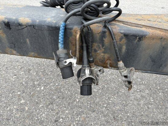 Swap-chassis trailer KRONE ZZ/DC07 TANDEM-LAFETTE, STANDARD,   BPW-ACHSEN, HECKABSTüTZUNG