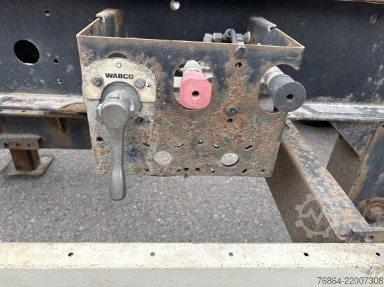 Swap-chassis trailer KRONE ZZ/DC07 TANDEM-LAFETTE, STANDARD,   BPW-ACHSEN, HECKABSTüTZUNG
