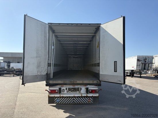 Lavt bygger sættevogn SCHMITZ SCB S3B KüHLAUFLIEGER, CARRIER MAXIMA 1300,  LIFTACHSE