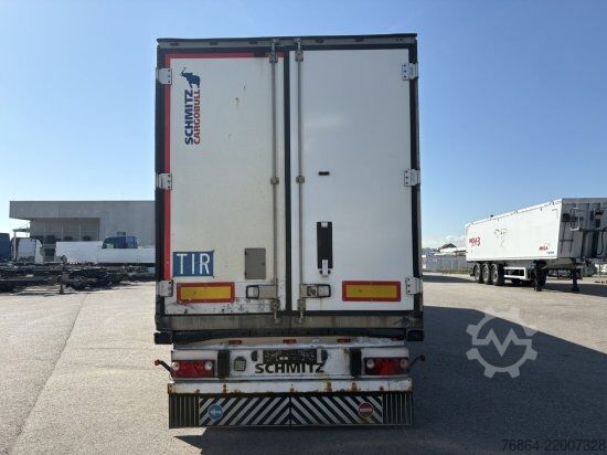 Lavt bygger sættevogn SCHMITZ SCB S3B KüHLAUFLIEGER, CARRIER MAXIMA 1300,  LIFTACHSE
