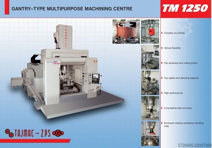 Centro de mecanizado universal Tajmac ZPS Turnmill 1250