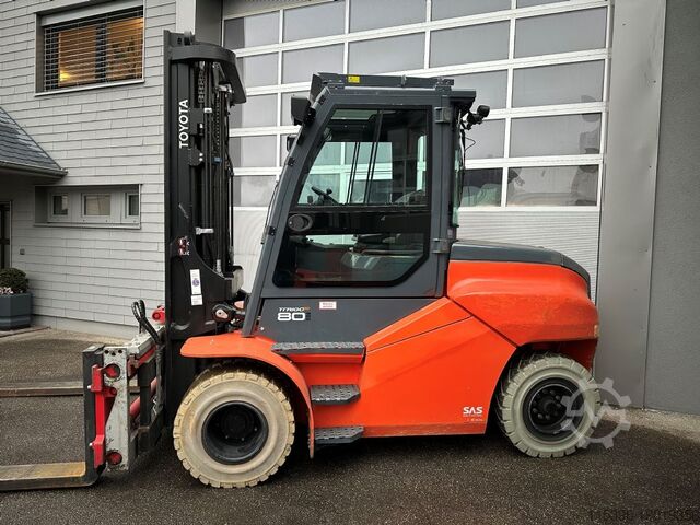 Elektrische vorkheftruck met 4 wielen Toyota 9FBH80T - TRIPLEX 5 m