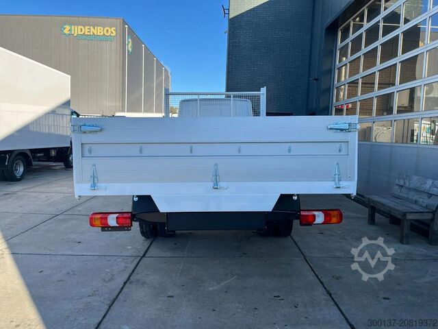 Platform aanhanger Mercedes-Benz Accelo 915 4x2 Flatbed with dropsides