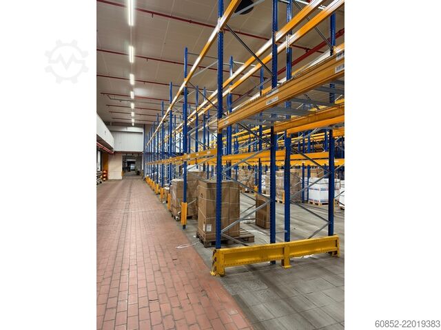 Schwerlastregal Palettenregale 50,40 lfm Jungheinrich MPB Palettenregal H: 500cm, Fachlast: 2100 kg
