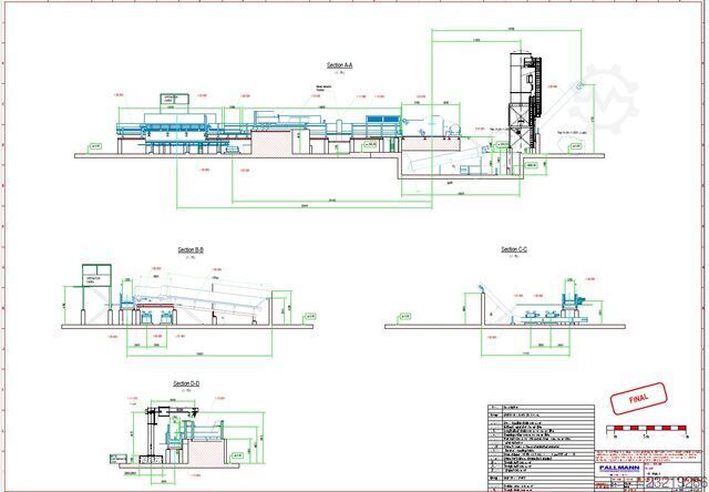 Młyn kruszący Pallmann Chipboard production machine
