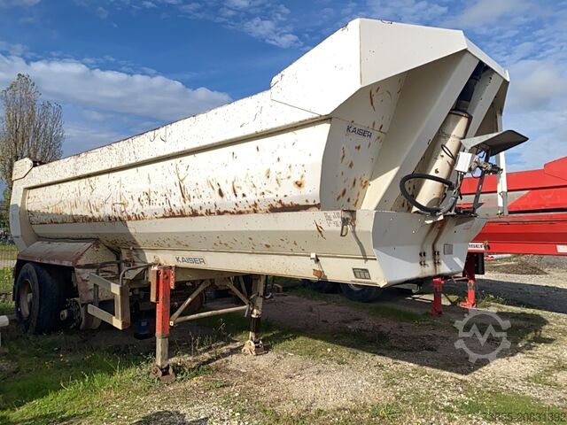 Tipper Semi-trailer ROBUSTE KAISER S3302V Steel Trailer