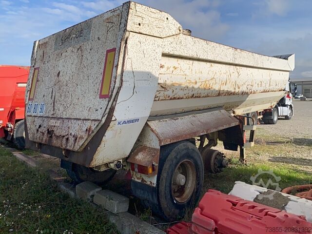 Tipper Semi-trailer ROBUSTE KAISER S3302V Steel Trailer