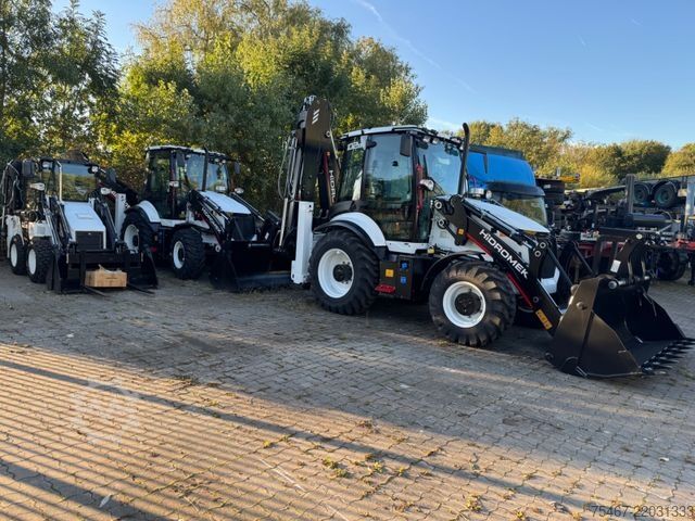 Bager-utovarivač Hidromek HIDROMEK HMK 102B  Strasenzulasung MotorPerkins