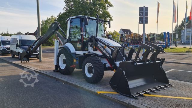 Bager-utovarivač Hidromek HIDROMEK HMK 102B  Strasenzulasung MotorPerkins
