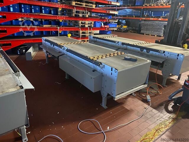 Transportband VanderLande Gurtförderer motorisiert