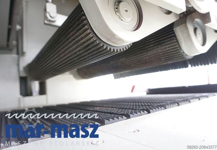 Caterpillar twin-shaft multi-saw TOS Svitavy PWR 422