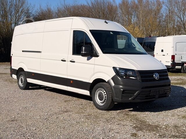 Vysoký a prodloužený skříňový vůz VW Crafter Kasten 35 Maxi Hochdach Klima K