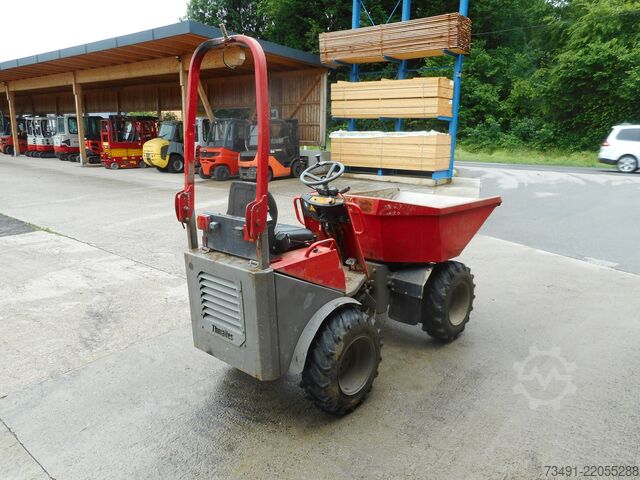 Gelede knickdumper Thwaites 203 ( 1,5 Tonnen ) Drehmulde
