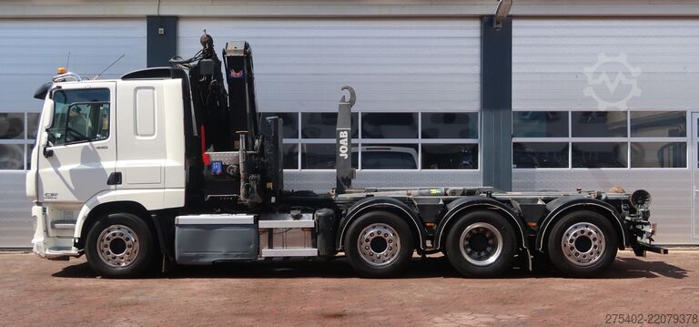 Sistema de braço de gancho DAF CF 440 8X2*6/ FULL AIR/ HMF CRANE 2620/ JOAB HO...