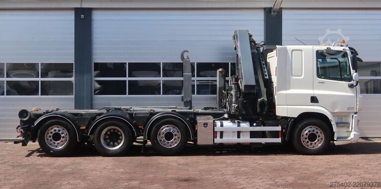 Sistema de braço de gancho DAF CF 440 8X2*6/ FULL AIR/ HMF CRANE 2620/ JOAB HO...